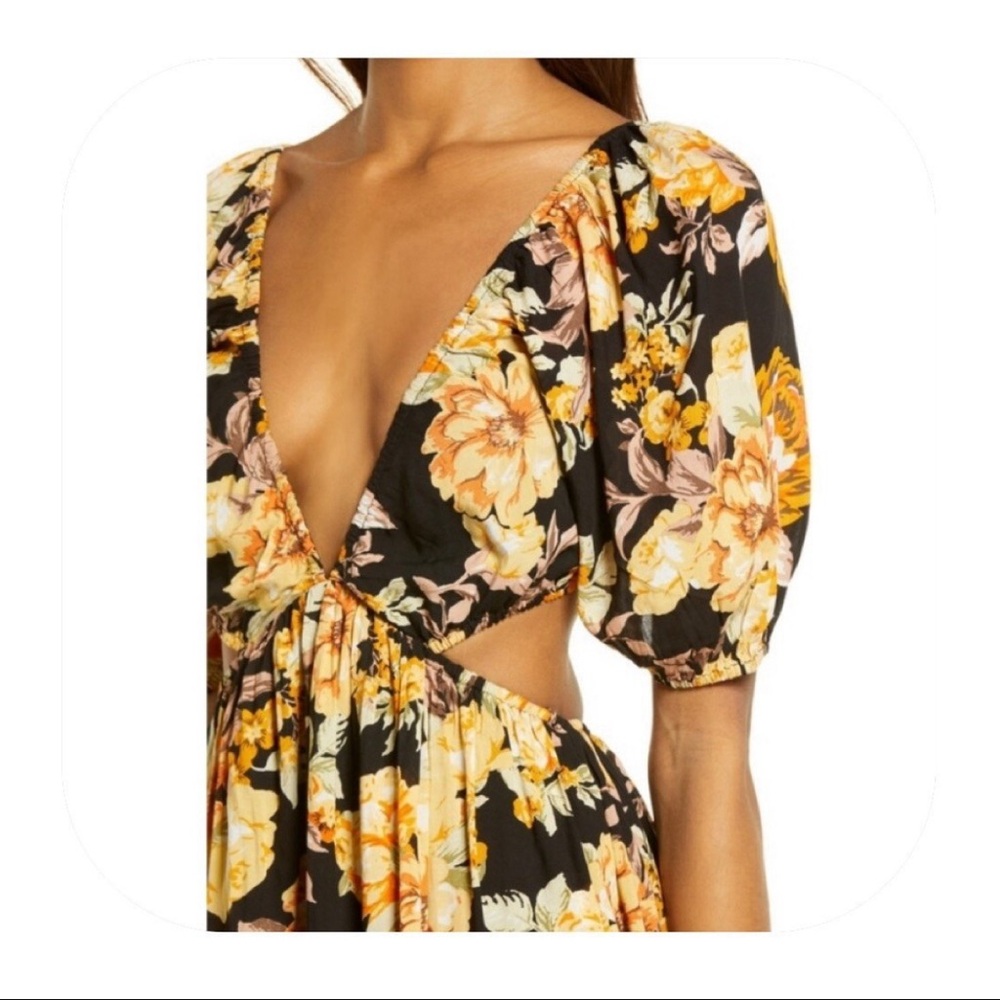 Bardot size 6 floral cutout mini dress - Picture 15 of 15